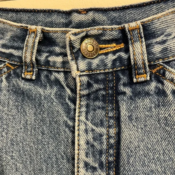 SOLD Vintage Western Bareback Jeans - Picture 7 of 8